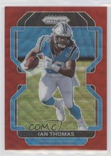 2021 Panini Prizm Red Wave Prizm 14/149 Ian Thomas #313 0nr3