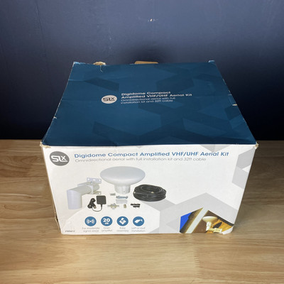 SLX Digidome Compact Amplified VHF/UHF Aerial Kit Atenna Omnidirectional Open