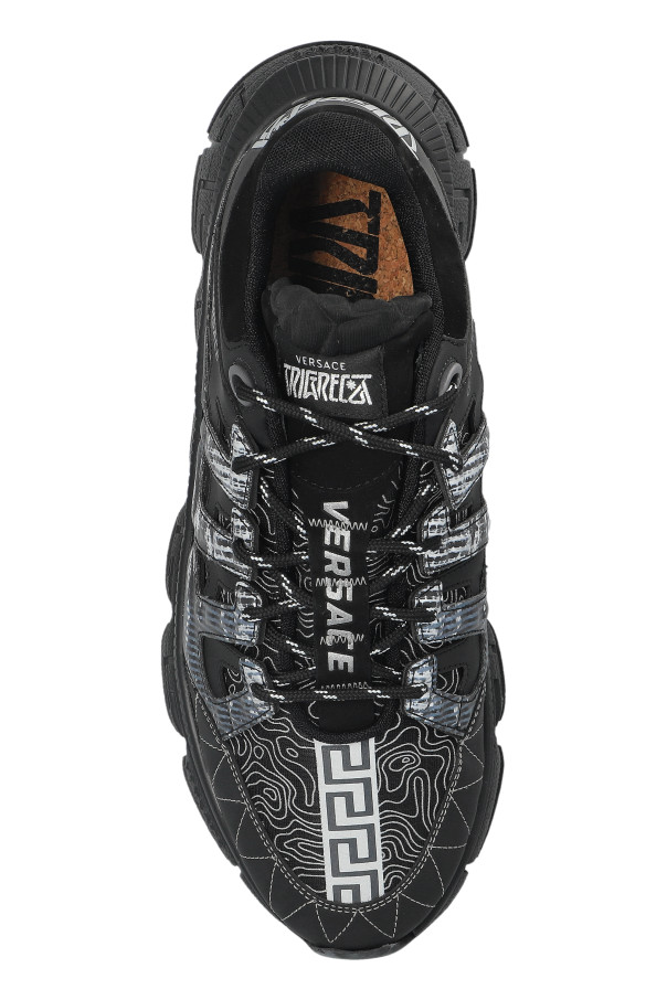 Versace - Men - "Trigreca" sports shoes - Black thumbnail 6