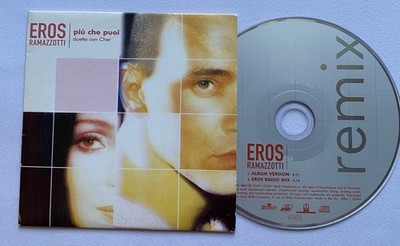 Eros Ramazzotti Duetto Con Cher - Plus Che Can - Single CD