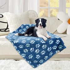 Dog Blankets for Large Medium Dog Cat Soft Fuzzy Blanket Washable, Comfort Fl...