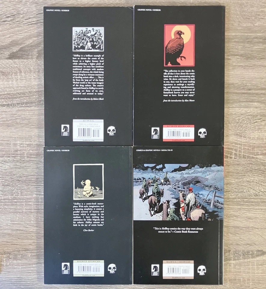 Hellboy TPB Lot (2004-10) Vol 1,2,3,&9 - Dark Horse - Mike Mignola - F/VF - Image 2 of 4