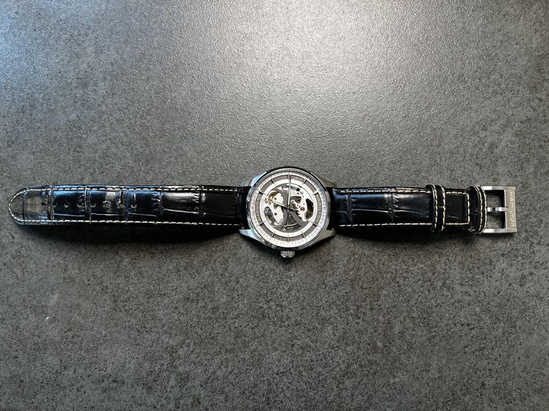 Hamilton Viewmatic Automatic Skeleton Watch Stain… - image 3