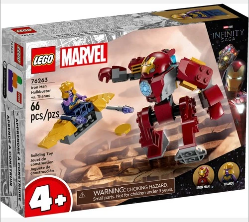 *BRAND NEW*  LEGO Marvel Iron Man Hulkbuster vs. Thanos RETIRED #76263   *MINT*