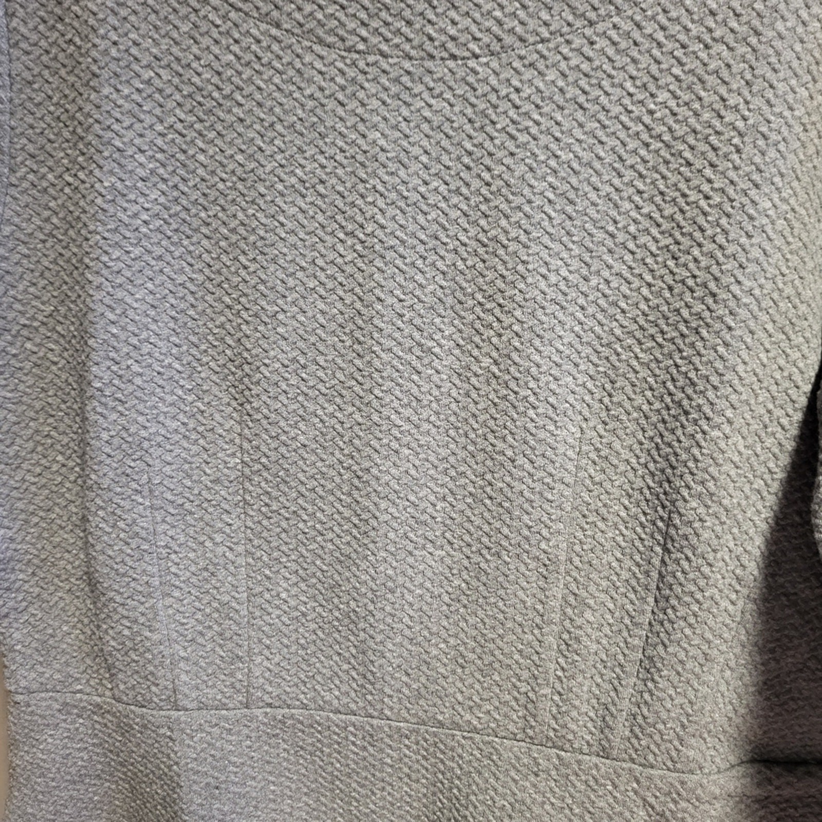 Joules Heather Gray Textured Sweater Dress NWT image 2