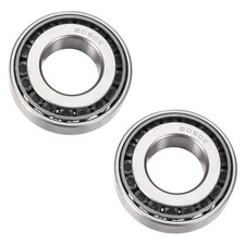2pcs 25mm Bore 52mm OD 15mm Thickness 30205 Tapered Roller Bearing Cone Cup