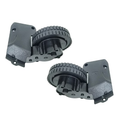 High Performance Wheels for 360 Robot Vacuum Cleaner C50 Black (2 Pieces)