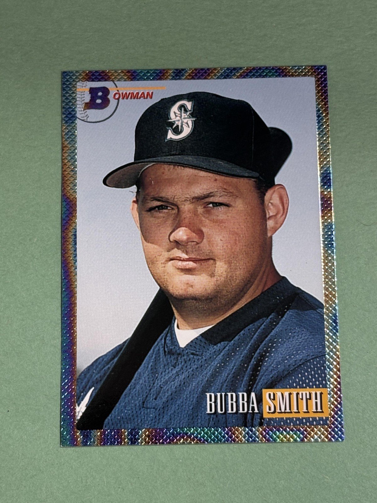 Bubba Smith Rookie 1993 Bowman Seattle Mariners #346   *8405*