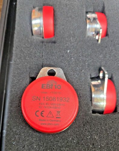EBRO EBI 10 Mini Temperature Data Logger Rigid metal 150C Case of 10