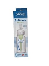 Dr. Brown's Natural Flow 4 oz. Baby Bottle Option  With Level 1 Nipple