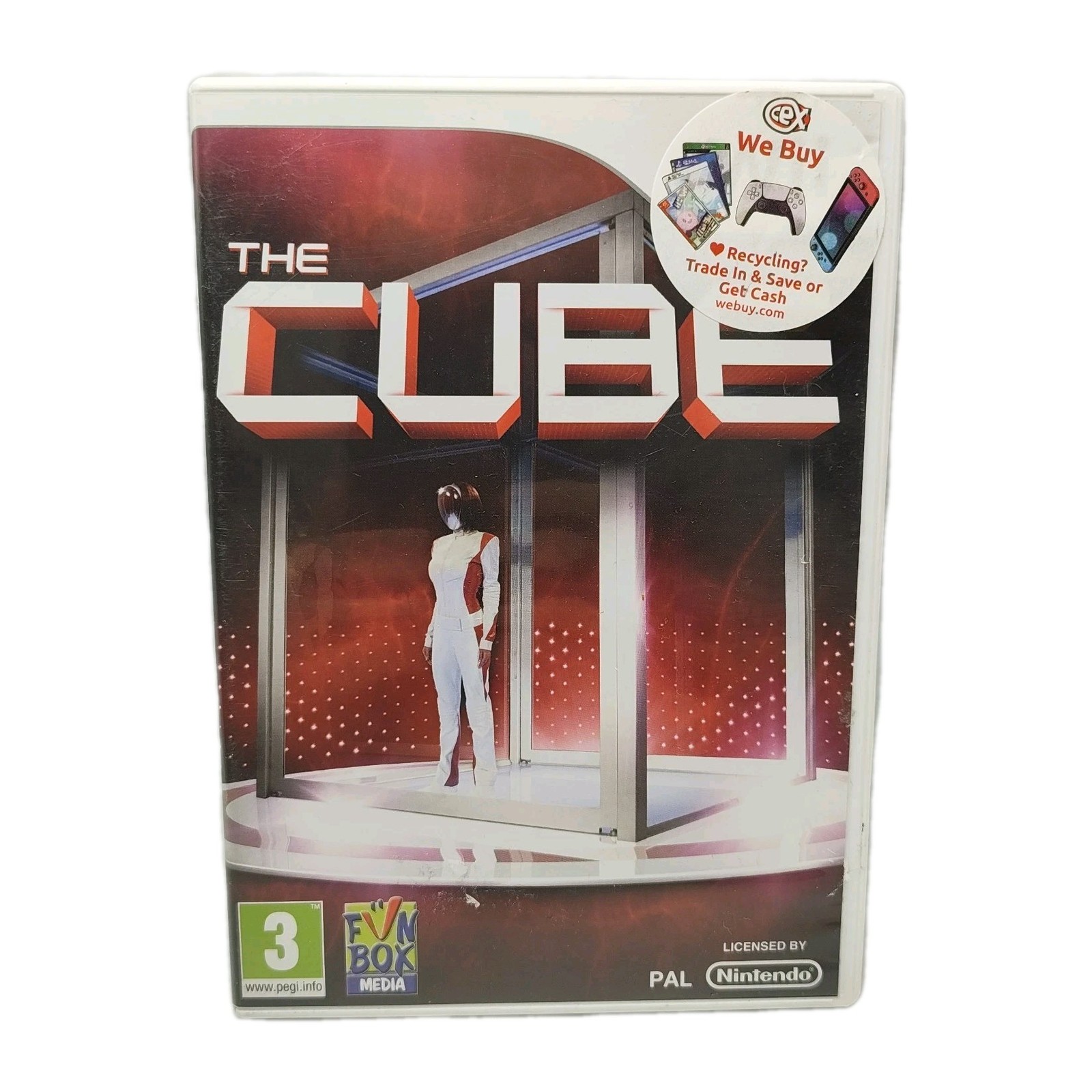 The Cube Nintendo Wii Game w Manual
