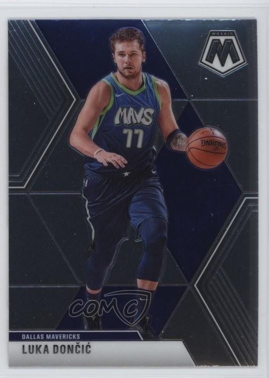 2019-20 Panini Mosaic Luka Doncic Luka Dončić #44 1o2
