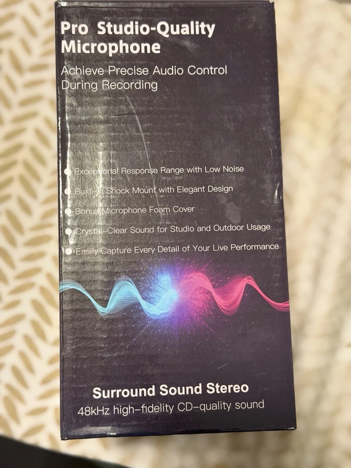 ZealSound Professional Studio Microphone – Plug & Play | Noise Canceling Pink - Image 4 of 4