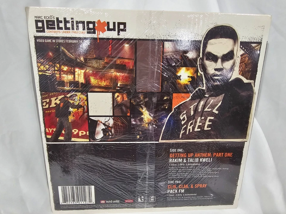 Mark Eckos Getting Up Contents Under Pressure: Promotional Soundrack - Very Rare - Image 3 of 4