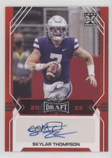 2022 Leaf Draft Auto Red Skylar Thompson #BA-ST2 Auto 0hk3