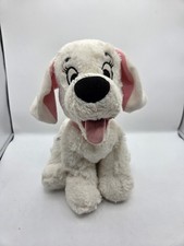 Disney Store Exclusive Stamped Penny Dalmatian Dog Pink Collared Plush 13"