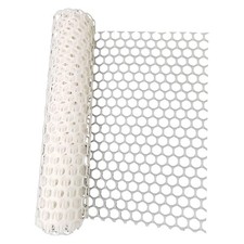 Fence Mesh,ChickenWire Mesh Roll,Durable Plastic Chicken,Wire Mesh for Poultry, 14.11 per metre