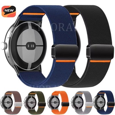 Magnet Nylon Armband Für Google Pixel Watch 4 45mm 3 45mm Smartband Uhrenarmband