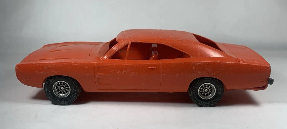 Vtg 1980s Dodge '69 Rebel Charger Processed Plastic General Lee Dukes of Hazard - Image 4 of 4