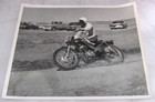 Vintage Motocross Motorcycle Race Photo 8" x 10" Cheyenne, Wyoming WY Truck Car — photo 1