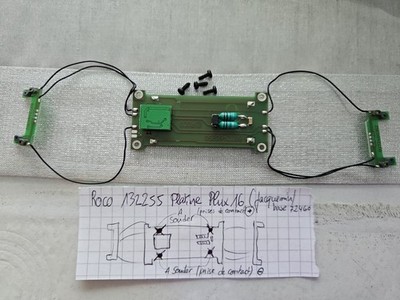 ROCO HO 132255 PLUX16 Jacquemin Komplettplatine mit LED-Beleuchtungsplatten _