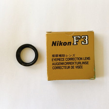 NIKON 0 Finder EYEPIECE CORRECTION LENS FOR Nikon F3 19mm Diopter in Box