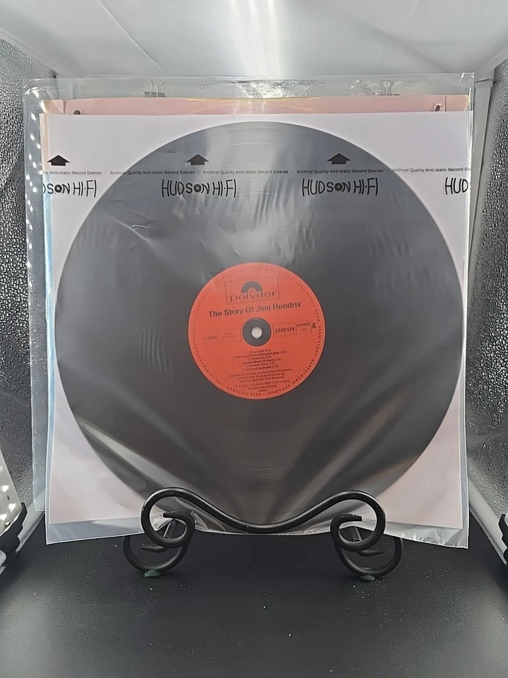 Super Rare The Story Of Jimi Hendrix LP UK Import German Press 33RPM G+/G+ - Image 3 of 4