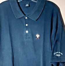 Warner Bros Studio Store TASMANIAN DEVIL BLACK Polo Shirt XL UNISEX 1998 VTG