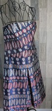 Tory Burch Strapless Dress Pre Owned 12