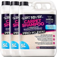 ProKleen Scent Boost Carpet Shampoo Solution Upholstery Cleaner Fresh Linen 15L 4.33 per litre