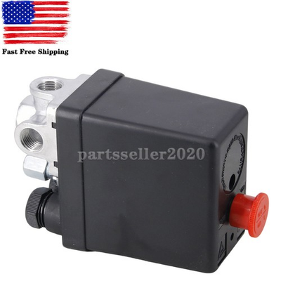 #ad HITACHI PRESSURE SWITCH W UNLOADER VALVE PUSH PULL ON OFF 882609 PS104PPL U1140 $15.49