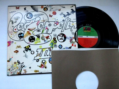 LED ZEPPELIN III 3 - MASTERCRAFT so mote be it - EX+ VINYL LP ULTRASONIC CLEAN