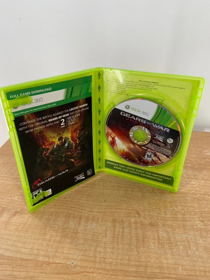 Gears of War Judgment Xbox 360 Video Game Multiplayer Shooter - Image 2 of 4