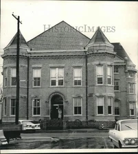 Press Photo Evergreen, Alabama court house in Conecuh County - amra10223