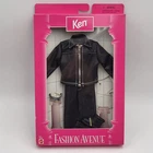 Vtg. 1997 Ken Barbie Doll Fashion Avenue Leather Jacket Motorcycle No. 18099 New