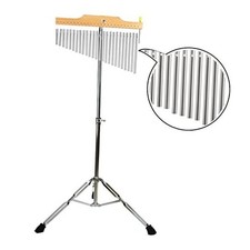 TNZMART 25 Tone 36 Tone Bar Chimes Single-row Wind Chimes with 25 note silver