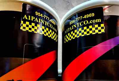 Black Basecoat Toner A1PAINTCO  Approved replaces PPG DMD1683 -2 QUARTS