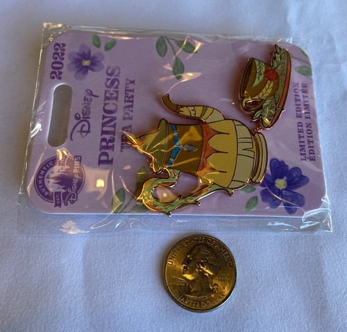 2022 Disney Princess Tea Party Pocahontas Teacup LE 4000 2 Pin Set - Picture 2 of 4