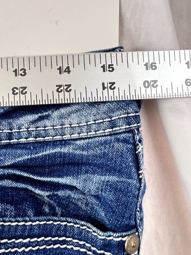 Wallflower Luscious Curvy Bootcut Mid Rise Jenna Wash Jeans Size 9 (30.5x30.5) - Picture 12 of 17