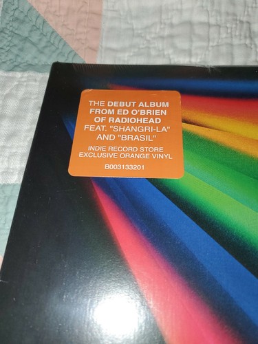 ED O'BRIEN EOB EARTH ORANGE VINYL LP GATEFOLD SLEEVE SEALED RADIOHEAD Ltd indie - Picture 2 of 3