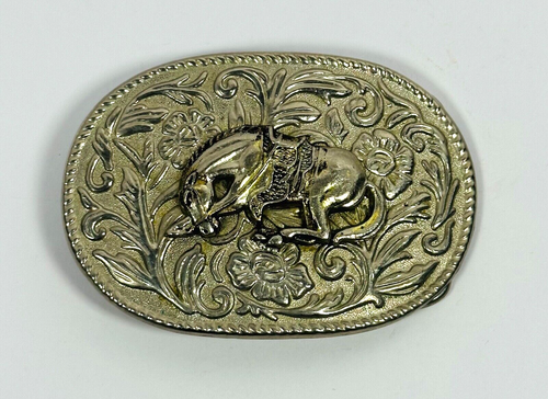 3 Stück Western Gürtelschnallen - Klapperschlangenfell, Cowboy, Pferd - Bild 5 von 8