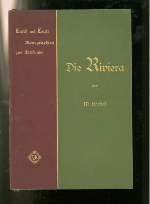 Die Riviera  1907 ITALIEN Land und Leute -B009C - Bild 1 von 4