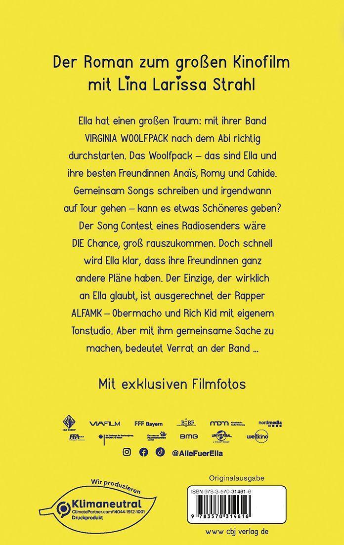 Thumbnail - Alle Für Ella - Buch Zum Film | Carola Wimmer | Taschenbuch | 224 S. |