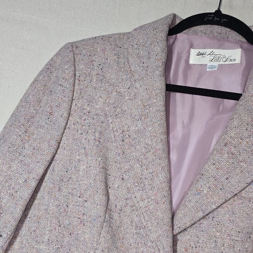 Adolph Schuman Lilli Ann Blazer Womens Medium Vintage 70s Single Breasted Jacket - Picture 8 of 22