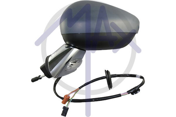 Espejo Retrovisor Eléctrico Citroën C3 2010 SX Verniz Base Cromada 5 Pin