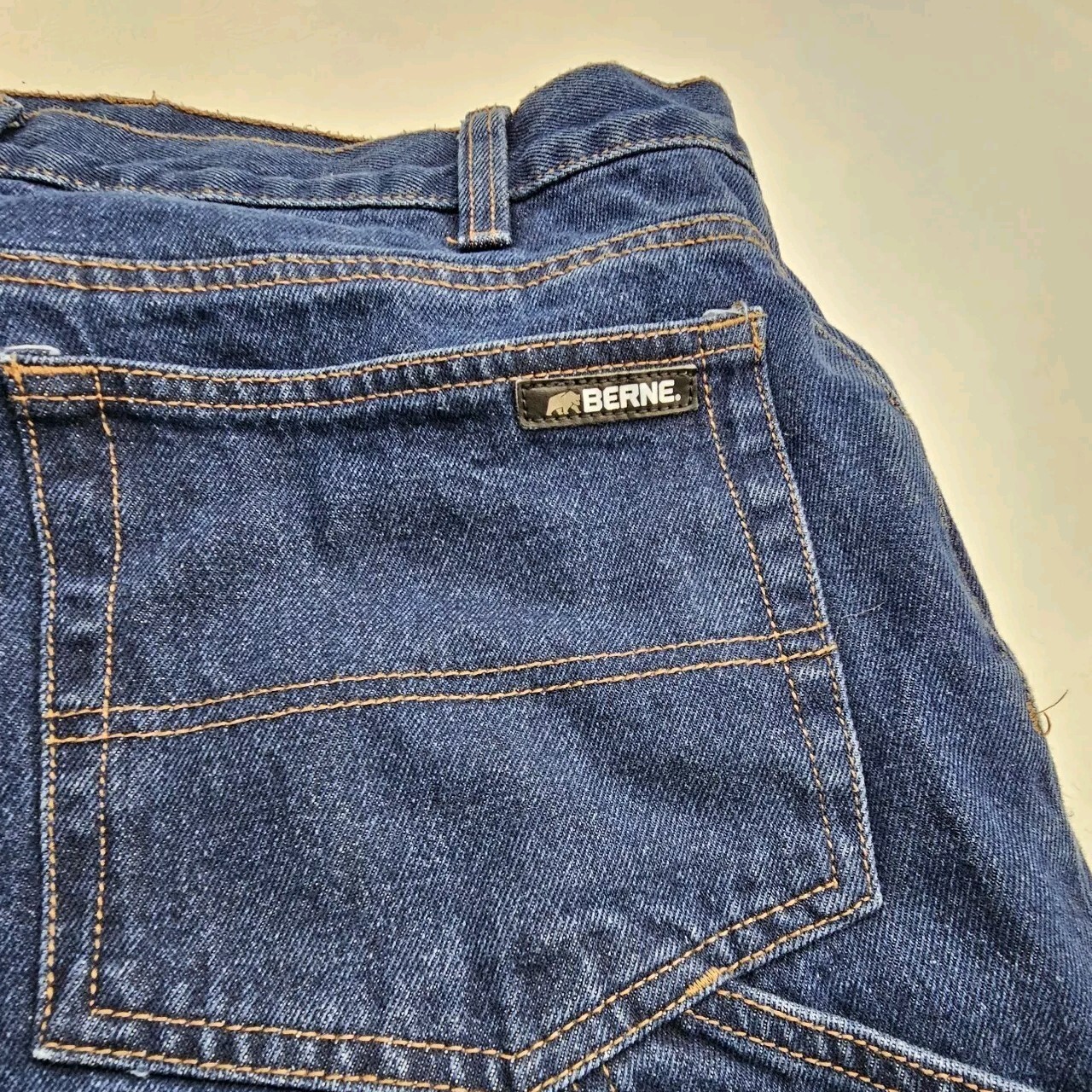 Berne Men’s Jeans Size 56x32 Carpenter Big And Tall Work Wear Blue eBay