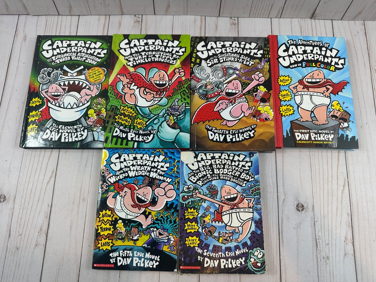 Captain Underpants Books | eBay