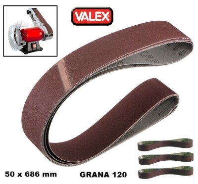 Nastri Abrasivi Per Levigatrice 20x520mm - Grana 60, Conf. Da 10, Per Legno E Metallo - Foto 5