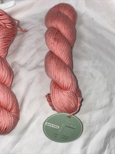 Spud And Chloe Fine Sock Superwash Pink Wool & Cotton Yarn Color7512~Lot5650 - Picture 6 of 6