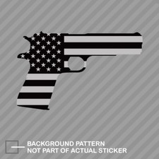 Subdued American Flag 1911 Sticker Decal Vinyl 2a Gun Rights Molon Labe Pro Subdued American Flag 1911 Sticker Decal Vinyl 2a Gun Rights Molon Labe Pro